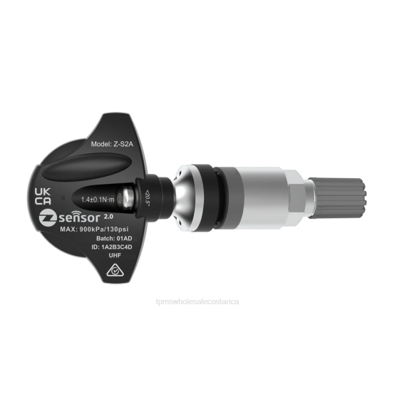 Sensor tpms de repuesto original para automóviles alpina - oe p/n 36112360420 frecuencia 433mhz PDJ61102 TPMS san josé vástago de válvula de metal - plateado